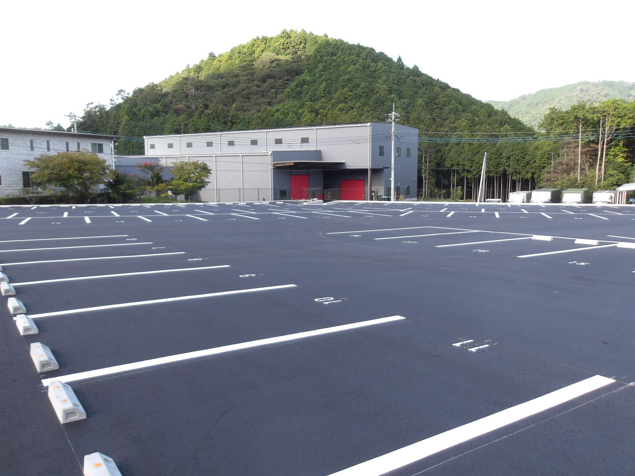 企業様駐車場造成